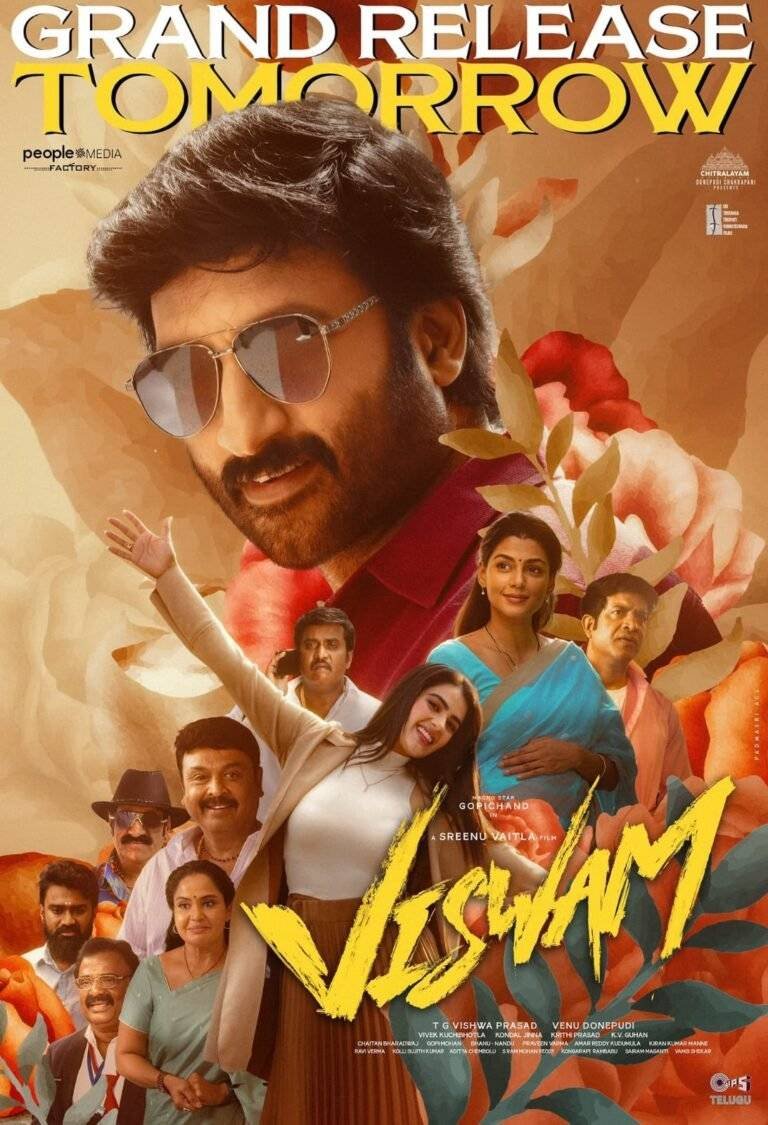 Free Viswam Movie Downloads (2024) Hindi (HQ Dub) Movie CAMRip